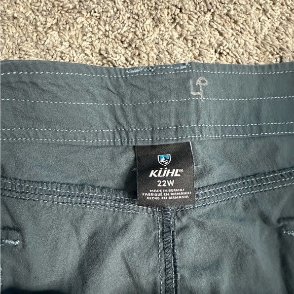 KUHL Splash 11" Shorts 22W Plus size Blue hiking outdoor UPF 50 quick dry pocket - Picture 7 of 12